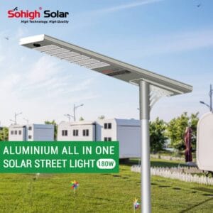 180W All In One Solar Street Light