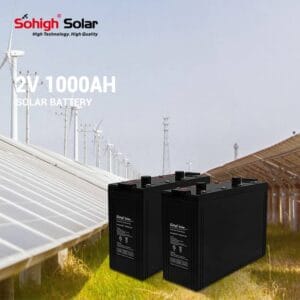 2V 1000Ah Solar Battery