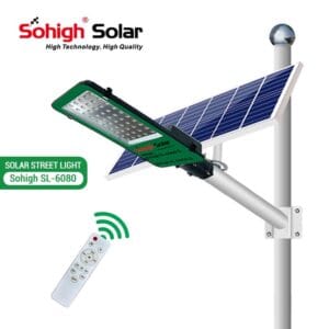 80W Solar Street Lights