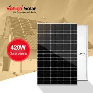 Half Cell Mono Solar Panels 420W