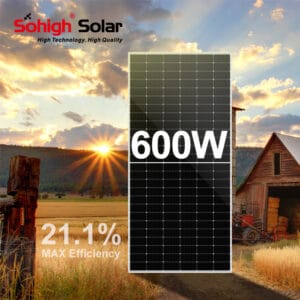 Half Cut Solar Mono Panel 600W Main