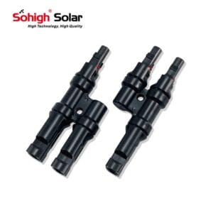 Solar Connector T Branch 2 To 1 Main