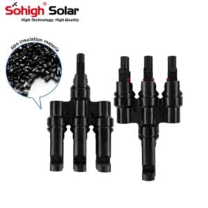 Solar Connector T Branch 3 To 1 Main