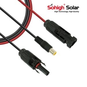 Solar Connector to DC Adapter