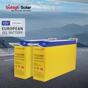 Solar Gel Battery 12V 250AH