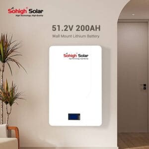 Wall Mount Lithium Battery 51.2V200AH